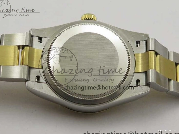 0112 SoftTouch Datejust 31mm 278273 SS YG BP Maker Best Edition Gray Diamonds Dial on SS YG Oyster Bracelet 2715